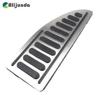 

Fit For Ford Focus Mk2 Mk3 Escape Kuga c-Max s-Max Mondeo Mk4 Fiesta Mk7 Chrome Footrest Pedal Cover Foot Rest Pad Trim Refit