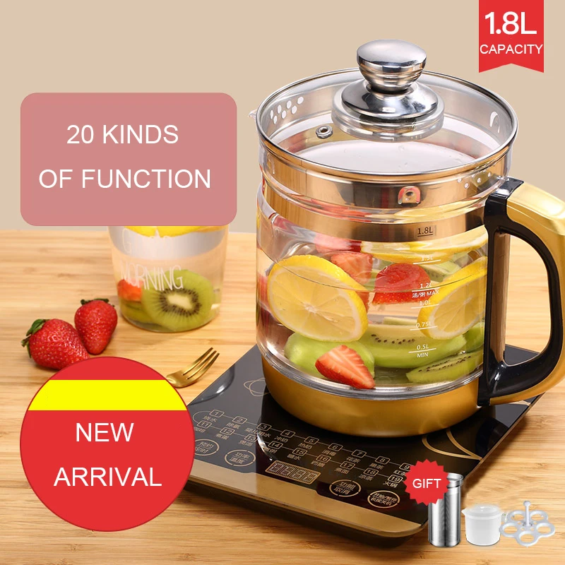 

1.8L multifunctional health kettle make yoghurt household electric kettle 220v tea pot