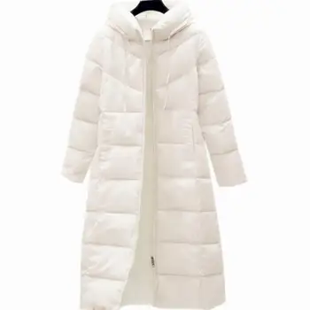 

women's long coat winter coat thick cotto down jacket chaqueta mujer