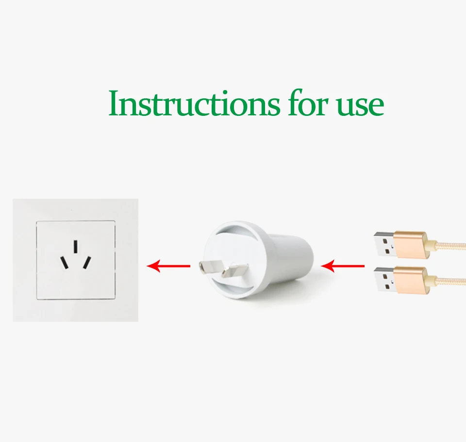 1PC AU Adapter Plug 5V2.4A Dual USB Charger For Smart Mobile Phone ACDC Adaptor Travel in Australia New Zealand Argentina (5)
