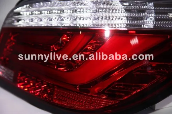Для BMW для E60 светодиодный задний фонарь 2003 до 2009 год красный, белый Цвет