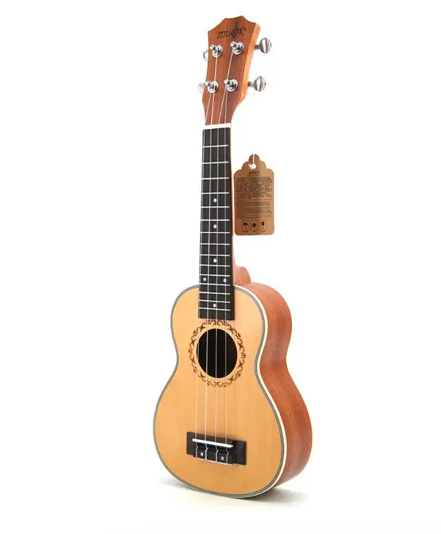 

21 inch ukulele small guitar ukulele Ingman Spruce beginner entry instrument free shipping