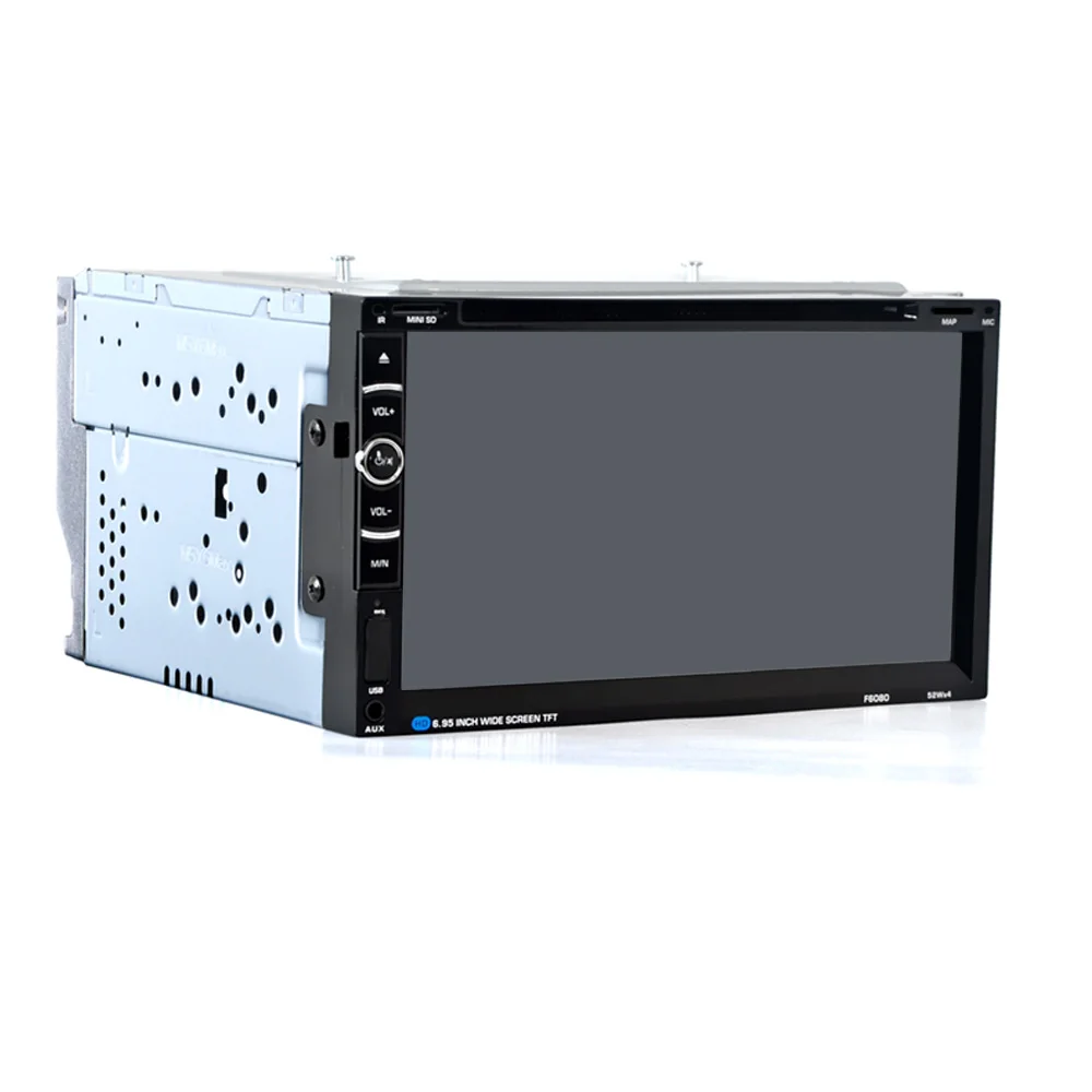 HEVXM F6080 6 95 дюймовый автомобильный DVD навигационный плеер автомобильное радио