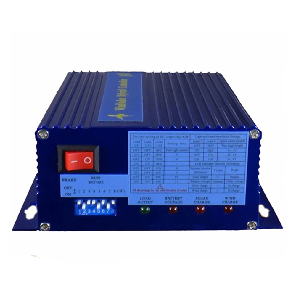 Us 454 31 Offmax 400w Wind Solar Hybrid Street Light System Charge Controller For 100w Wind Turbine Generator150w12v Solar Panel300w24v In