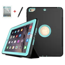 Чехол для iPad 9,7, ультра тонкий чехол с автоматическим режимом сна для iPad 9,7 дюймов и выпуска. Модель A1823 A1893 A1954+ пленка+ ручка