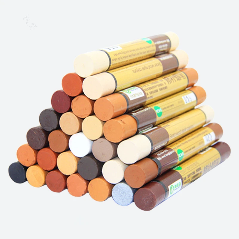 2PC/lot light color Solid furniture Repair Marker Pens, wooden floor