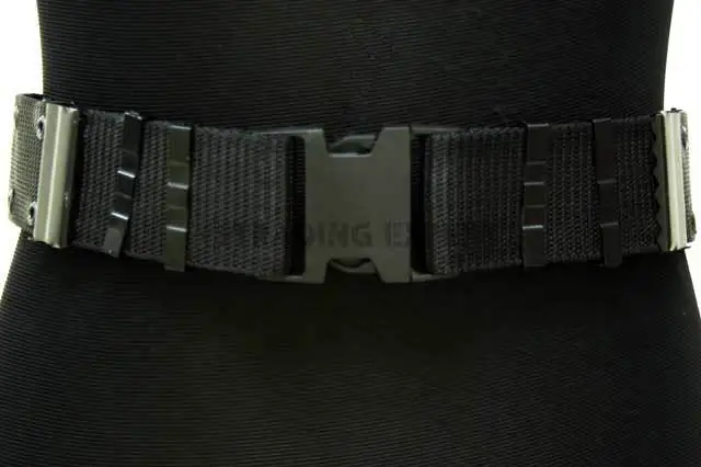 

Military Combat BDU 2"1/4 Black Duty Belt #BT-02