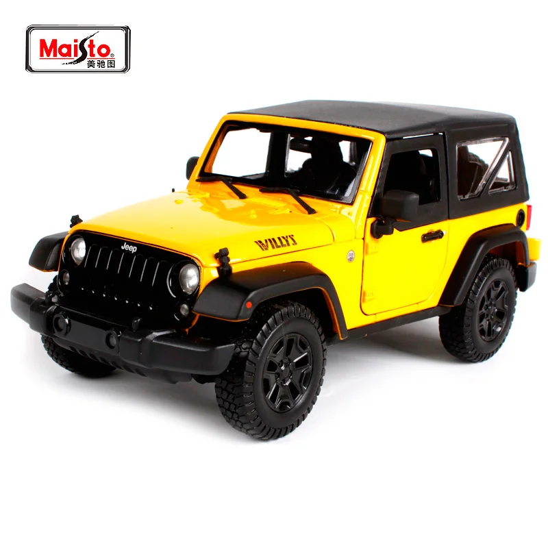 Introducir 80+ imagen jeep wrangler diecast 1 18