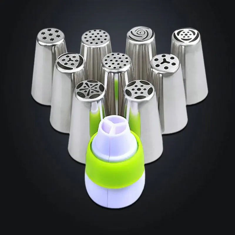 AMW 10 шт. русские наконечники для трубопроводов из нержавеющей стали набор