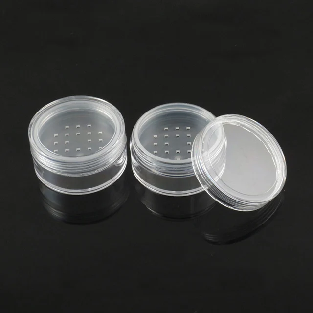 20ML 30pcs/lot Portable Empty Cosmetic Powder Container with Puff,Plastic DIY Loose Powder Case