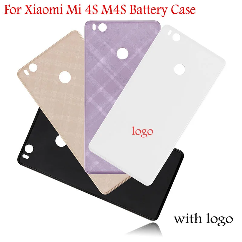 

For Xiaomi Mi 4S M4S Battery Cover Protective Battery Back Cover Fit Housing Replacement Parts For Xiaomi Mi4S Phone Accessories