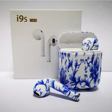 Красочные камуфляжные i9s bluetooth наушники гарнитура окрашенные TWS 5,0 Беспроводные наушники с микрофоном Стерео портативные бинауральные звонки