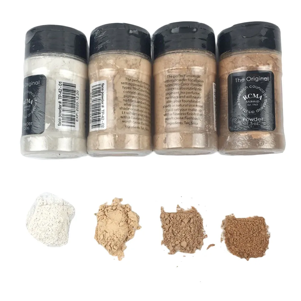 

New Professional Face Cosmetics Powder Waterproof Oil-control Minerals White Makeup Contour Translucent Loose Powder