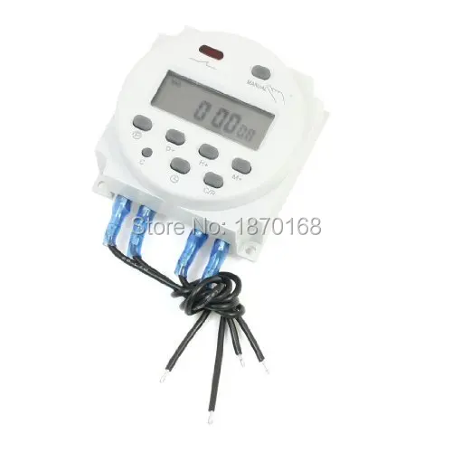 

CN101A AC/DC 24 V ЖК-дисплей цифровой Мощность программируемый таймер, реле времени 16A