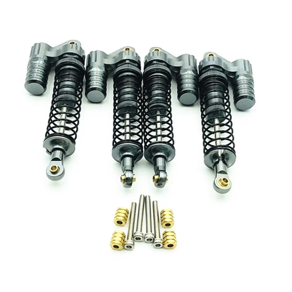 

4PCS/Set RC 4WD 1:10 Model Crawler Care Universal Hydraulic Shock Absorber Climbing Car Negative Pressure Shock Absorber 100mm