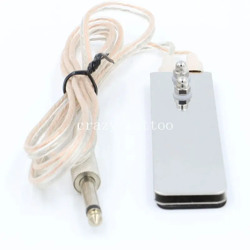 Crazy High Quality Flat Footed Mini Thin Stainless Steel Tattoo Foot Crazy High Quality Flat Footed Mini Thin Stainless Steel Tattoo Foot Pedal For Machine Supply Free Shipping In From Beauty