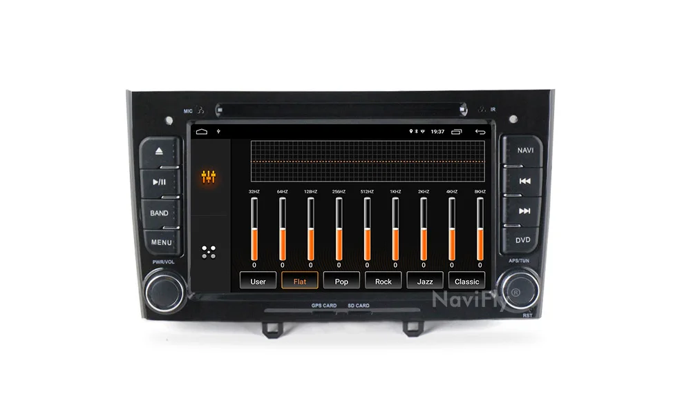 Clearance Navifly! 2G+32G Android 9.1 2din Car dvd radio audio GPS Navigation for PEUGEOT 308 2007-2013,408 2011-2014 car Stereo Head Unit 22