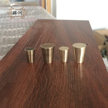 

free shipping solid simple drawer knob furniture hardware wardrobe cabinet shoe door single hole handle round cone pull