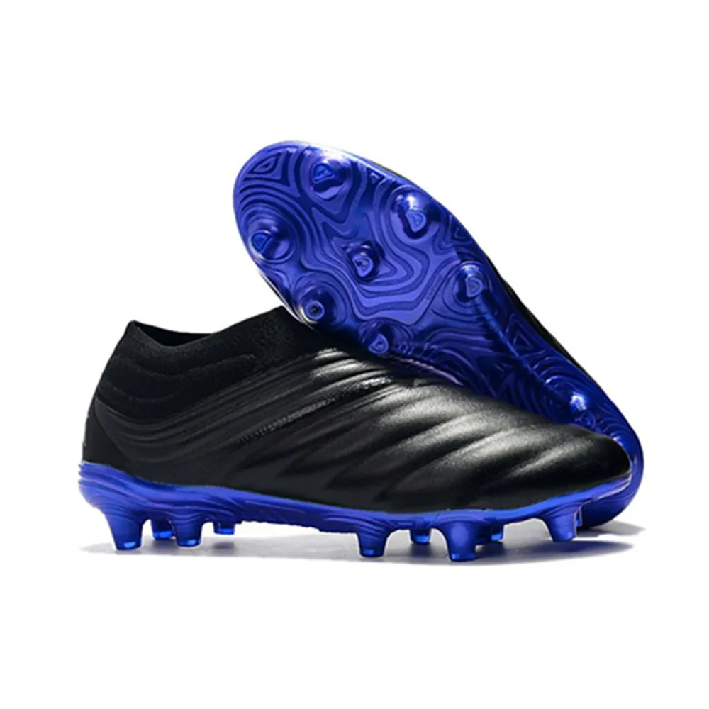 

Newst Mens High Ankle Soccer Shoes Copa 19+ FG Football Boots Cleats Free Shipping