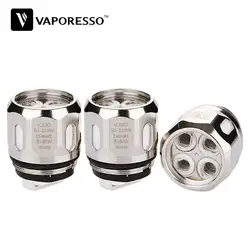 Оригинальный 3 шт. vaporesso nrg GT8 сердечником 0.15ohm Fit 60-110 Вт Мощность для vaporesso nrg бак и мститель комплект nrg GT8 сердечником VAPE