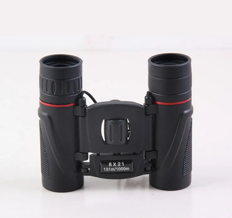 Free Shipping 2015 High quality 8x21 powerful pocket font b binocular b font Carrying font b