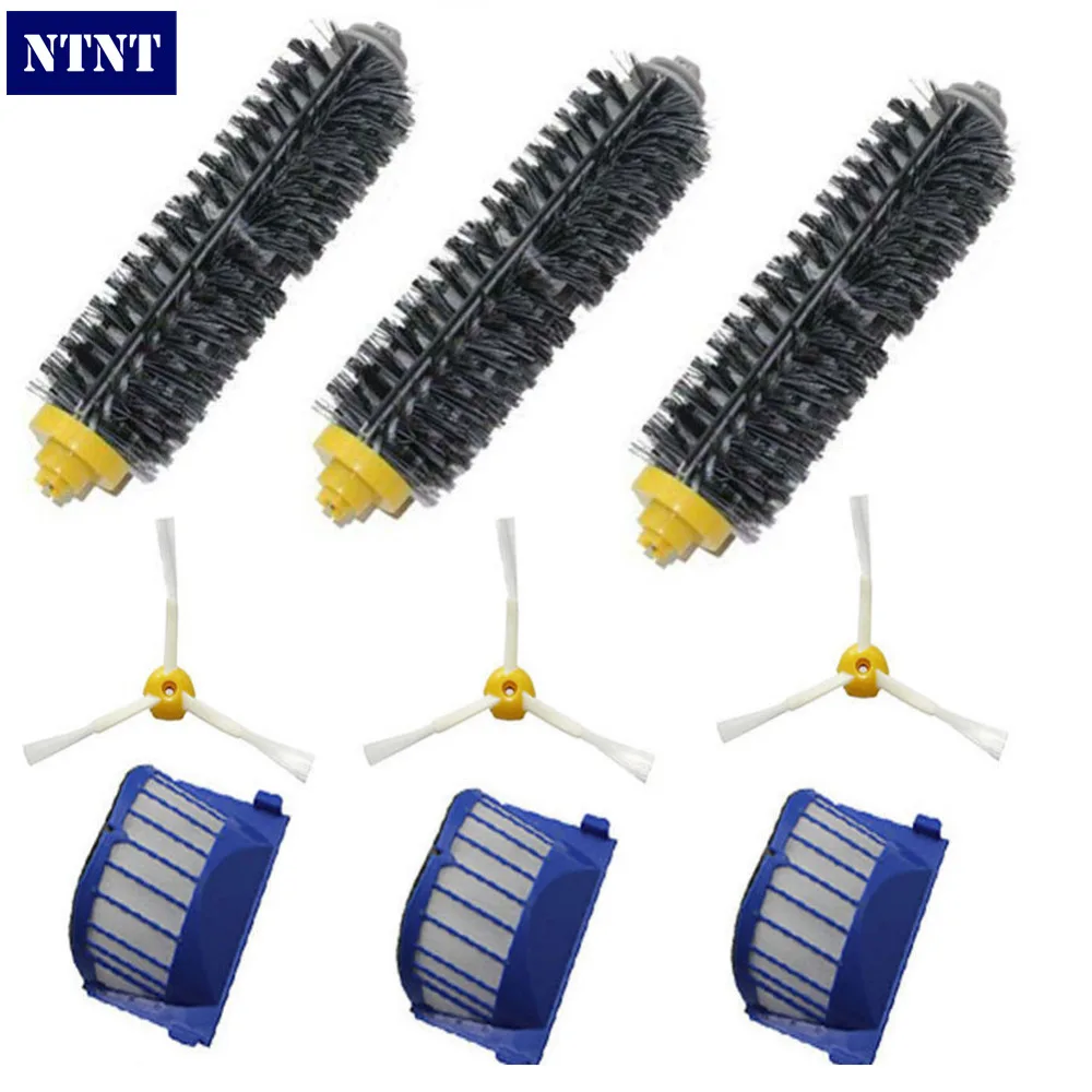 NTNT Free Post New Aero Vac Filters Brush for iRobot Roomba 600 Series