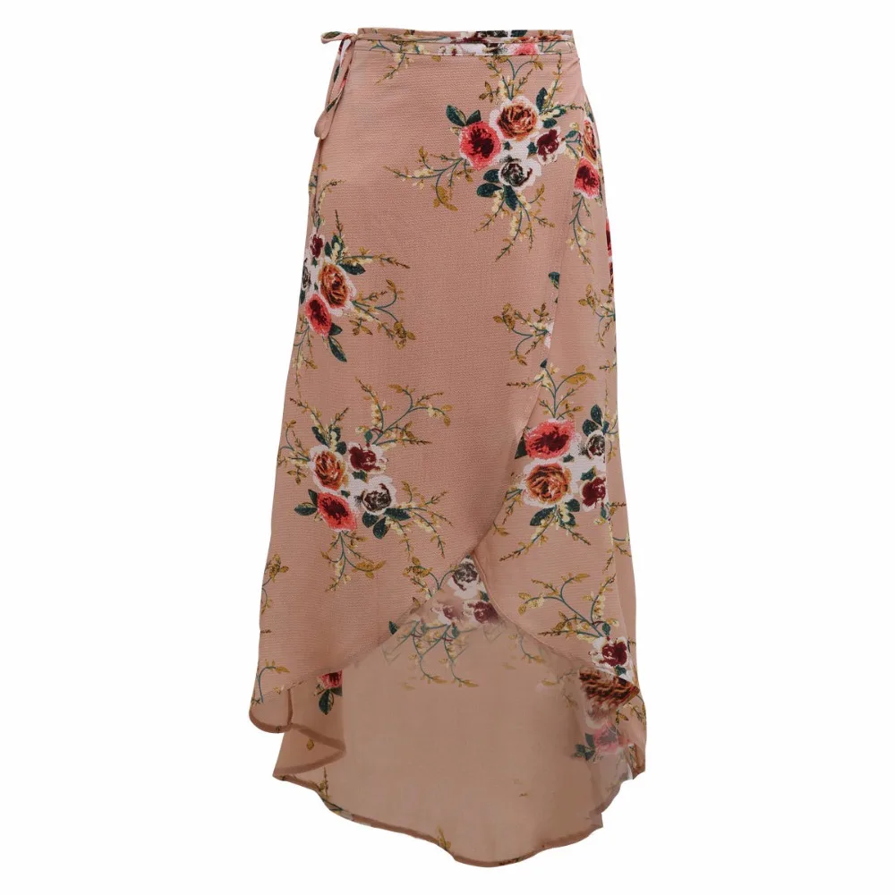 Women Fashion Skrits New Style Print Skirts Irregular Sexy Skirts Hot