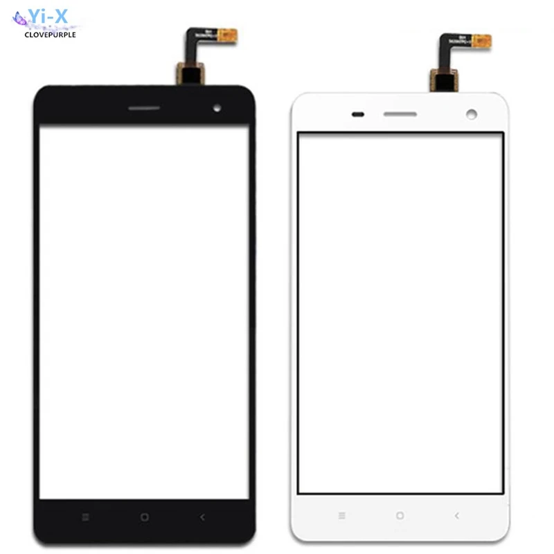 Переднее стекло сенсорный экран для Xiaomi 4 Mi4 M4 Mi Сенсорное дигитайзер панель