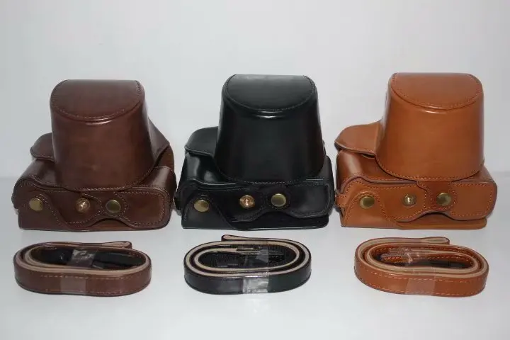 Чехол из искусственной кожи для Fujifilm Fuji X T100 XT100 чехол камеры с отверстием