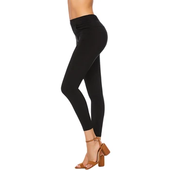 

Summer Women Black/ Wine Red High Waist Zip Leggings Elasticity Female Fitness Pants For Women Wear Running