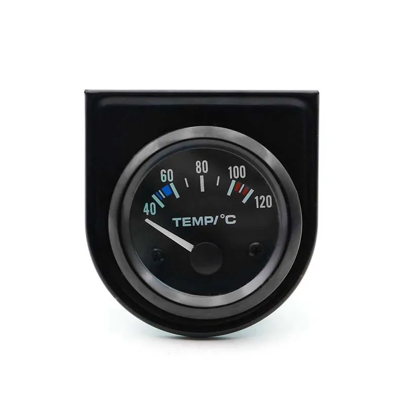Car Gauge 2" 52mm Water Temp Gauge Auto Digital LED Temp Temperature