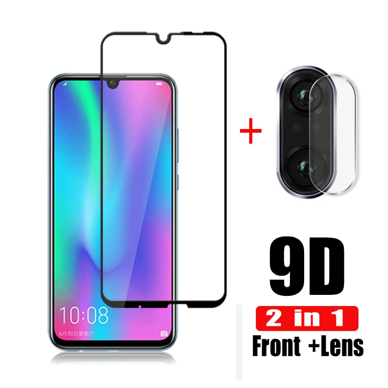 

2 in 1 Camera Lens Honor 10 Lite Protective Glass For Huawei Honor 10 Light Tempered Glass Honer 10Lite COL-L29 Safety Protector