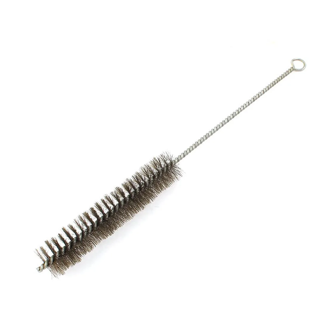 SFDC 31cm Long 25mm Diameter Stainless Steel Wire Tube Cleaning Brush 2