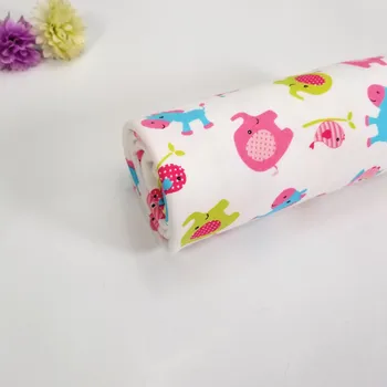 

50x170cm Printed Raindrop Cotton Knitted Jersey Fabric for DIY baby clothes, bibs, coated, bed sheets material