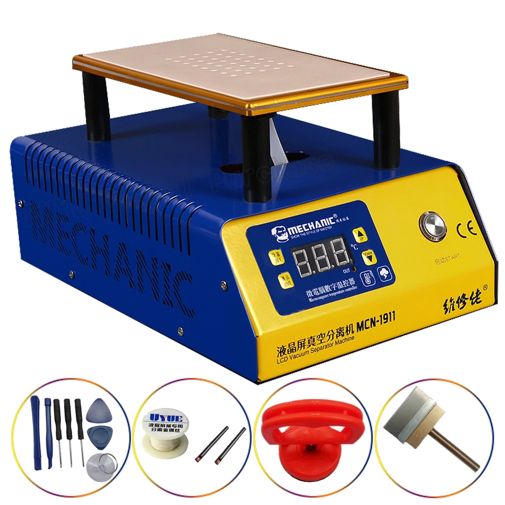 LIMITED 7inch vacumm pump LCD separator Superior quality MECHANIC MCN