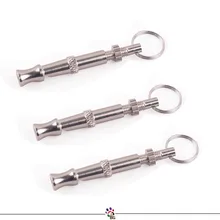 2019 New Pet dog training whistle dog training ultrasonic pet training whistle dog whistle training pet dog whistle training obedience sound silver
