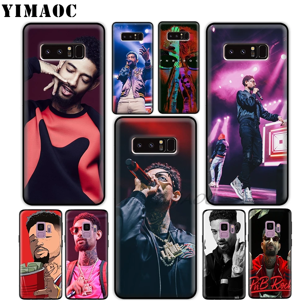YIMAOC Pnb Rock Rapper Soft TPU Silicone Case for Samsung Galaxy S10 S10e S9 S8 Plus S7 S6 Edge &amp J6 |