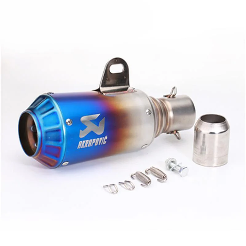 

Universal 36mm 51mm Motorcycle Exhaust Pipe Akrapovic for BMW KTM 990 DUKE ER6N ER6R YZF600 TTR CBR CB400 CB600 CBR600 CBR1000