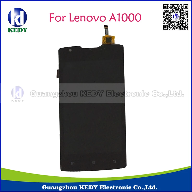 5 шт. Высокое Качество 4 Дюймов Новый ЖК-Дисплей Для Lenovo A1000 Сенсорный Экран Замена