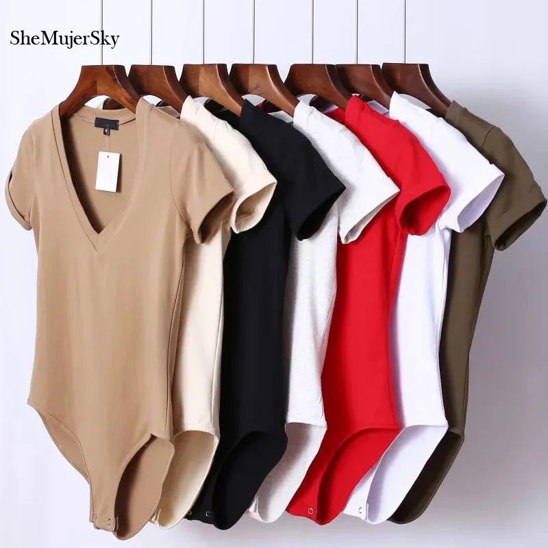 2017 V Neck Bodysuit Women Summer Jumpsuits Short Body Suit Women's Shorts Playsuit Rompers Body for Women 2017 V Neck Bodysuit Women Summer Jumpsuits Short Body Suit Women's Shorts Playsuit Rompers Body for Women