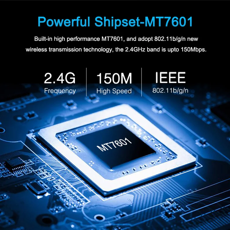 USB Wi Fi адаптер Mt7601 Ethernet Lan Карта антенна для мини ПК приемник|Сетевые карты| |