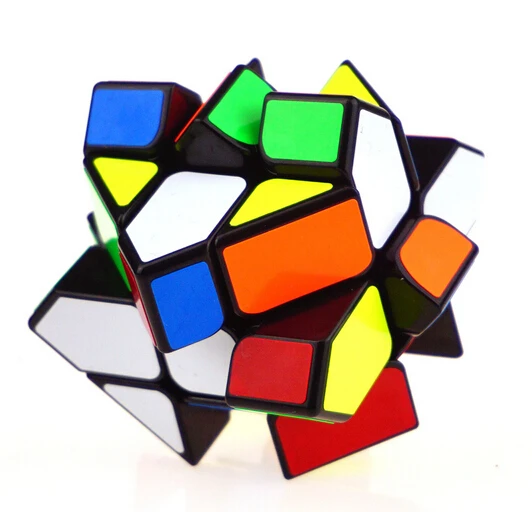 Куб головоломка cuberspeed YJ Fisher Cube V2 Черный магический куб MoYu цветная наклейка v2 Black