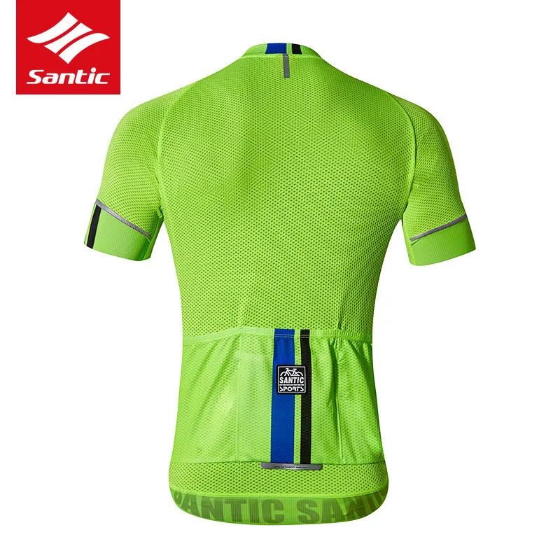 Conjunto de Jersey de Ciclismo Santic para hombre equipo profesional MTB bicicleta de carretera Jersey de verano deporte Ciclismo conjunto de Ropa Ciclismo Ropa 2019