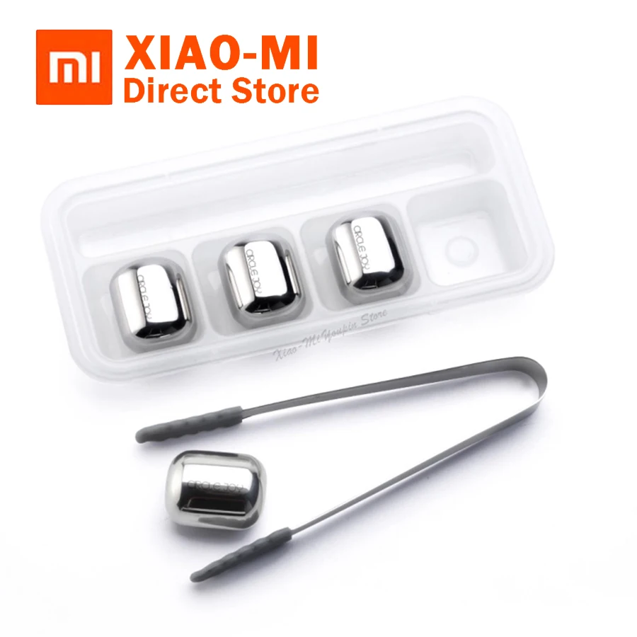 Xiaomi Mijia Circle Joy Ice Cube 304 моющийся Ледогенератор из нержавеющей стали для длительного