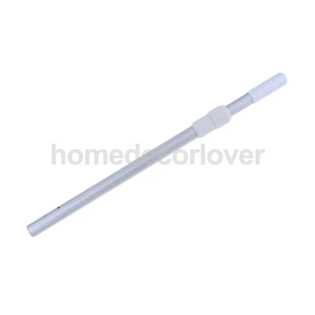 2-Stage Telescopic Pole Part for Leaf Skimmer Net Swimming Pool Spa Cleaner Cleaning Tool