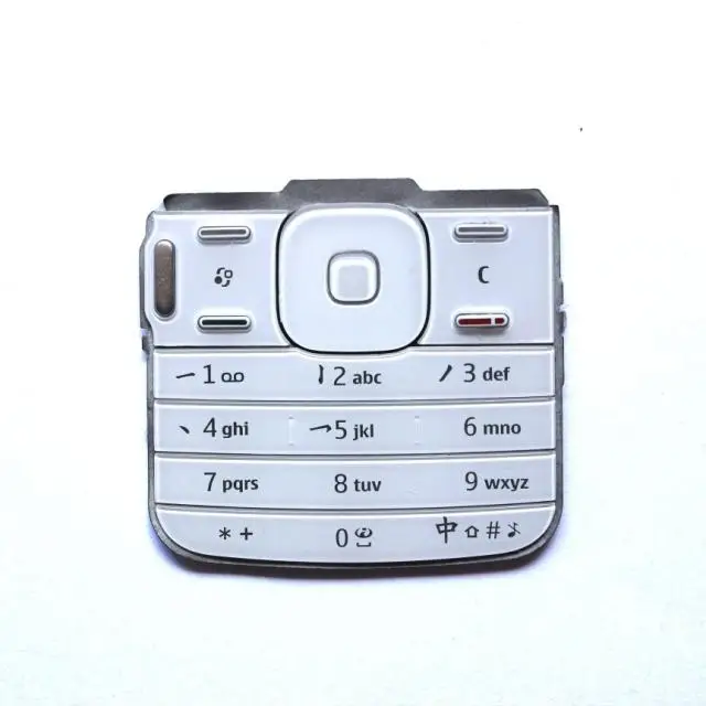 Кнопочная клавиатура Кнопки для Nokia N79 белый черный Замена Ремонт с отвертки