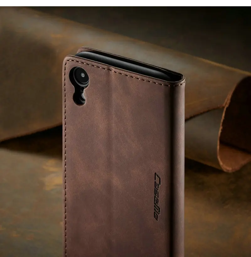 Magnetic Leather Phone Case For iPhone 12 13 11 Pro XS Max X XR SE 2020 8 7 6 6S Plus 5S Wallet Cover For Samsung S21 S20 Coque phone pouch case