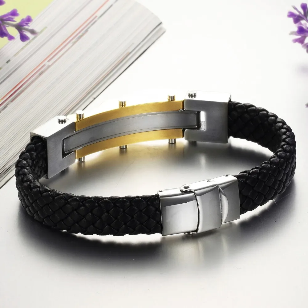 OPK-JEWELRY-Luxury-Genuine-Leather-Bracelet-Bangle-Man-Gold-Color-316L-Stainless-Steel-Bracelet-Jewelry-With (2)