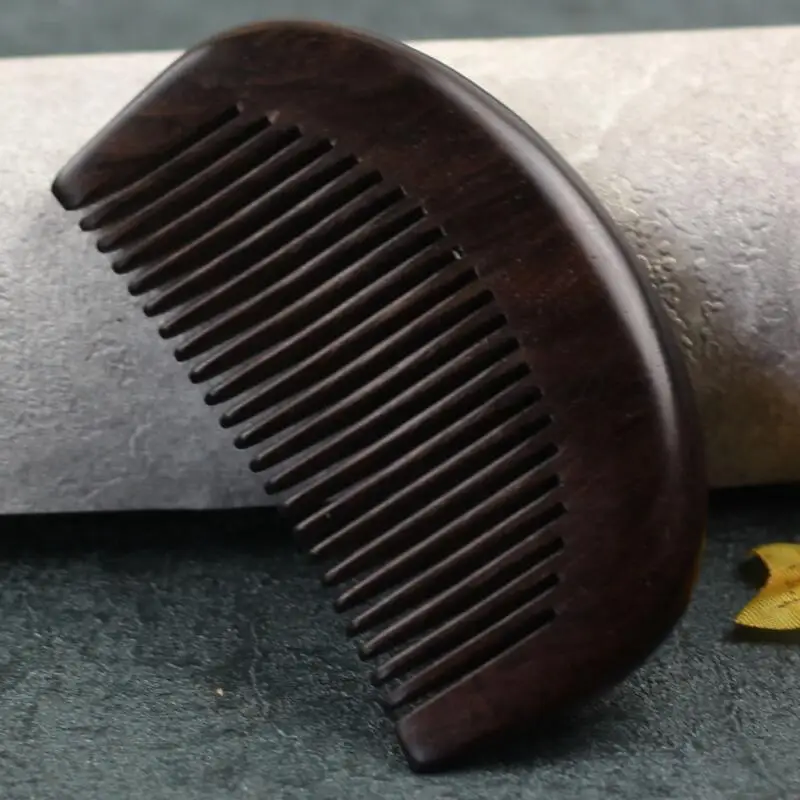 4 шт. Антистатические Массажные щетки для волос|sandalwood comb|wooden combbeard comb |