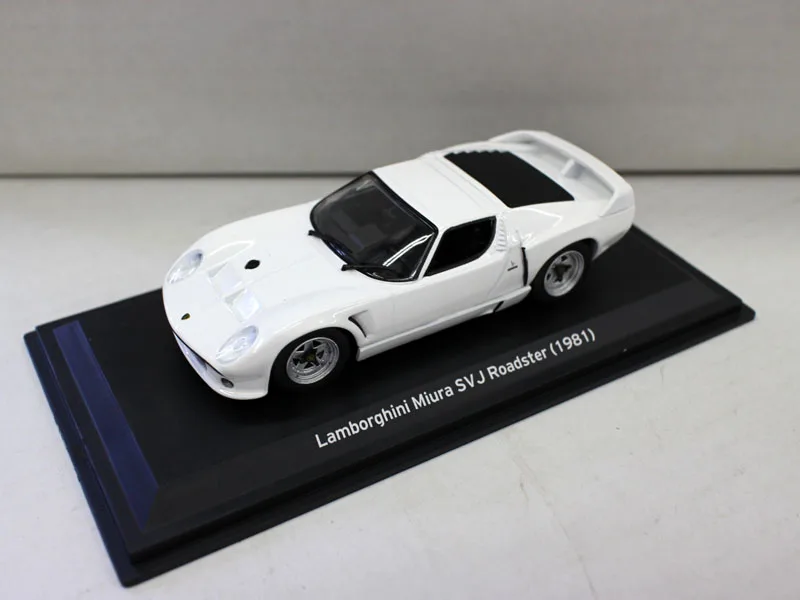 Литая под давлением игрушечная модель 1:43 lambt ghini Miura SV J 1981 спортивный гоночный автомобиль Игрушечная модель для мальчика подарок, украшение, коллекция